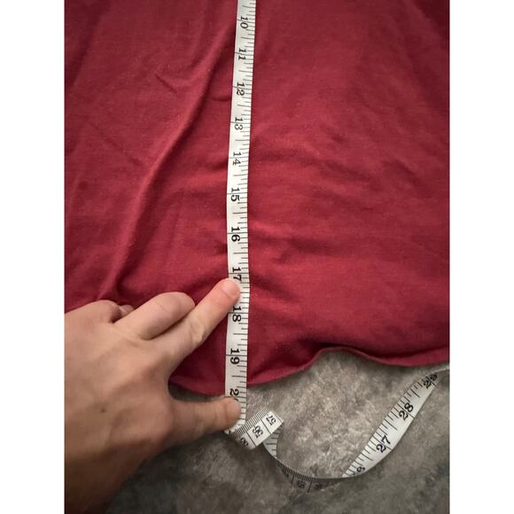 Prana Maroon A line lightweight skirt sz S stretchy fit and flare casual - Picture 2 of 7